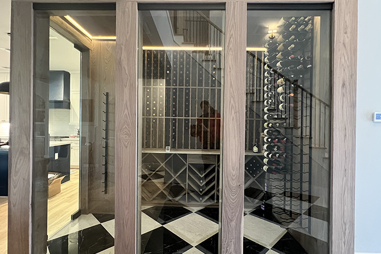 custom wine cellar march 20205, Houston, Texas