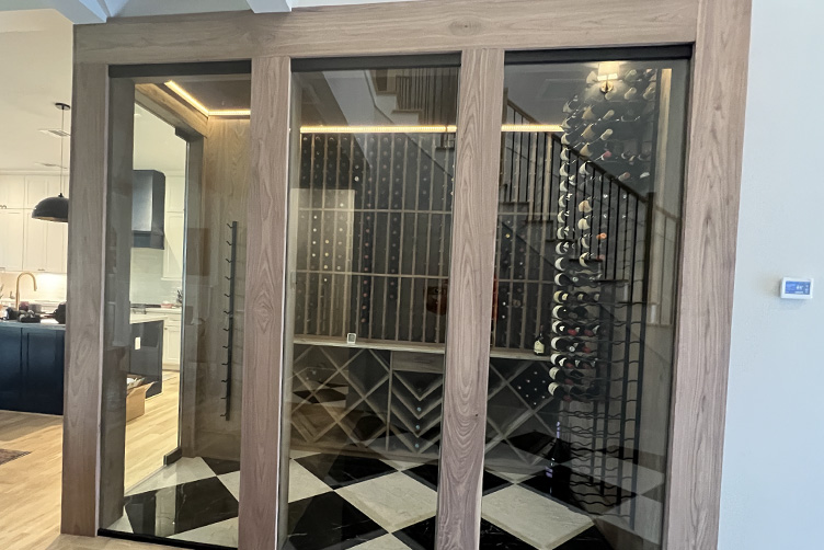 custom wine cellar march 20205, Houston, Texas