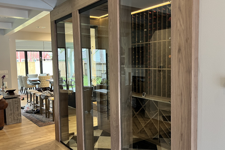 custom wine cellar march 20205, Houston, Texas