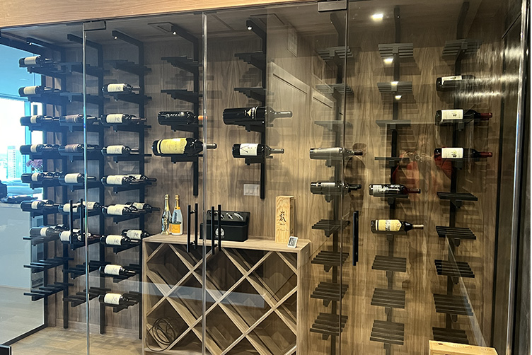 custom wine cellar march 20205, Houston, Texas
